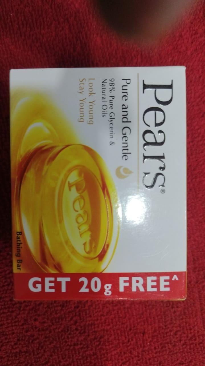 PEARS PURE&GENTLE BATHING BAR 100+20G