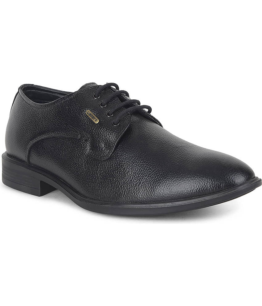 Liberty - Black Men's Derby Formal Shoes