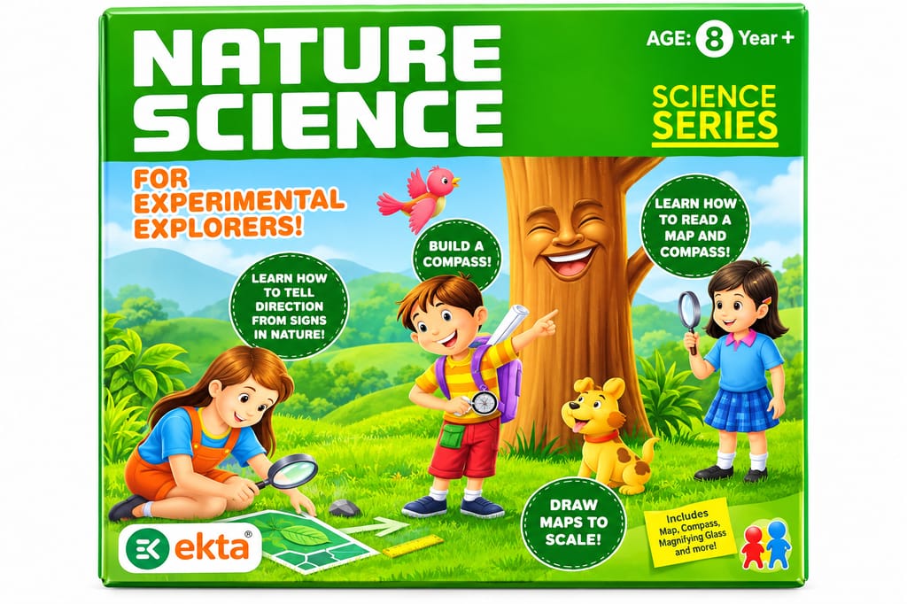 Ekta Nature Science Educational Kit for Kids (Age 8+)