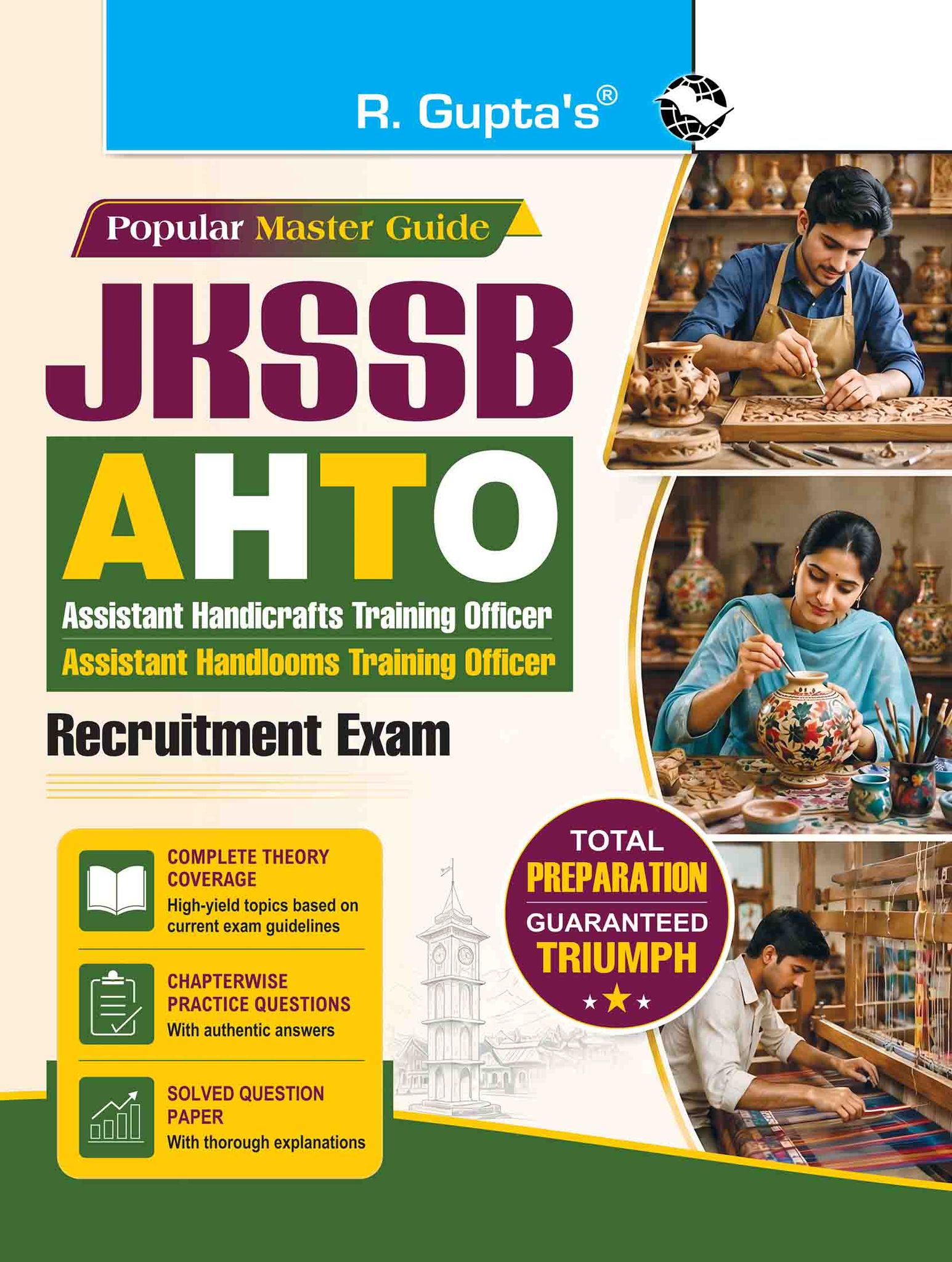 JKSSB: Assistant Handicrafts & Assistant Handlooms - Training Officer Recruitment Exam Guide (R-2989)