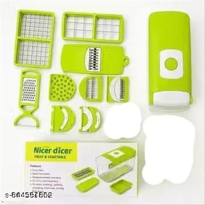 Vegetable Chopper - Chopper Vegetable Cutter, Food Chopper, Veggie Chopper, Onion Chopper, Vegetable Chopper With Container, Vegetable Slicer, Vegetable Cutter, Mandoline Slicer With 6 Inserts