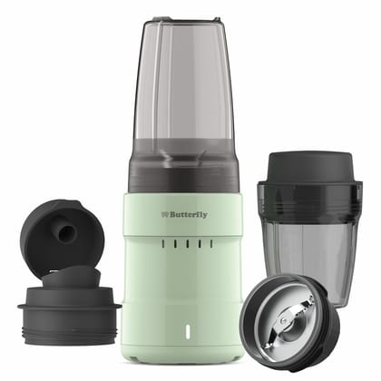 Butterfly Pestle Pro Blend Mixer Grinder | Smoothie Maker with 2 Tinted Inward Locking Jars | Inbuilt SS Base | 2-Leaf & 4-Leaf Blades | Easy Sip & Store Lids | 400W Butterfly Pestle Pro Blend Mixer Grinder | Smoothie Maker with 2 Tinted Inward Locking J Butterfly Pestle Pro Blend Mixer Grinder | Smoothie Maker with 2 Tinted Inward Locking Jars | Inbuilt SS Base | 2-Leaf & 4-Leaf Blades | Easy Sip & Store Lids | 400W Butterfly Pestle Pro Blend Mixer Grinder | Smoothie Maker with 2 Tinted Inward Locking J