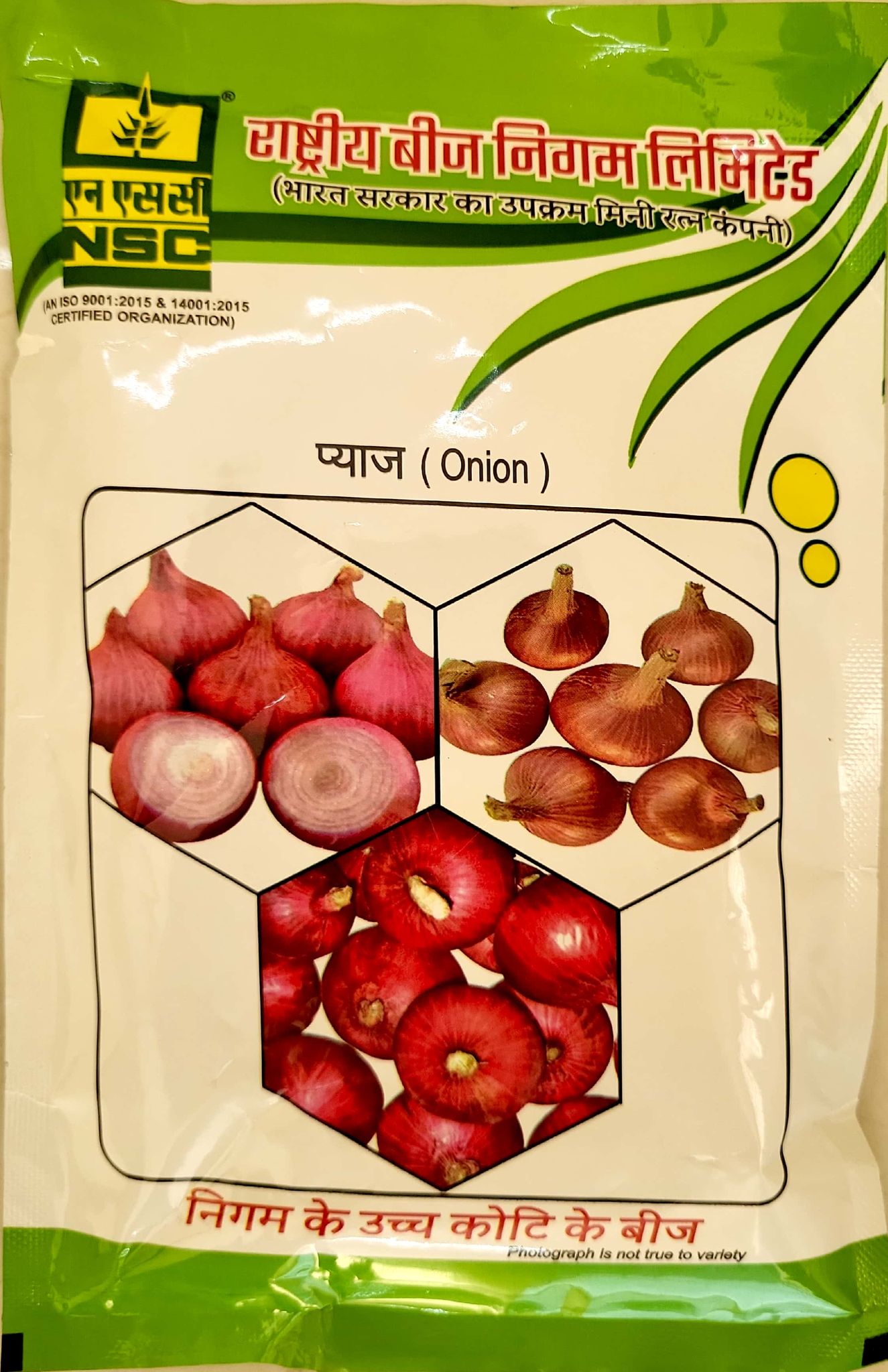 NSC Onion Variety- Bhima Shakti Truthful labelled (TL) Seed 100 gm Seed 