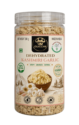 Dehydrated KASHMIRI GARLIC FLAKES - 200 g