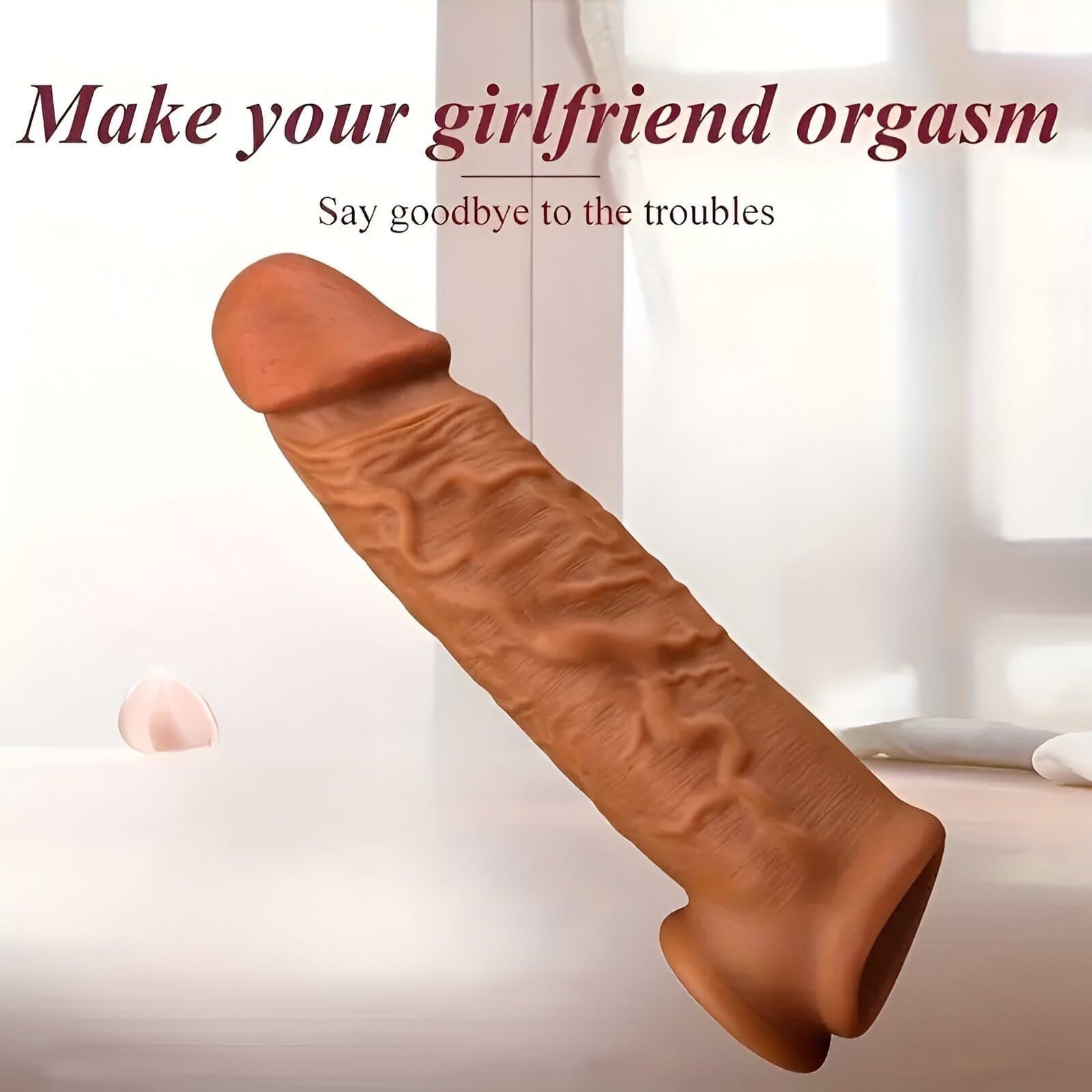 INFINITY LOVE 6 inch Dragon Condom Premium Silicone Ultra Thin Made for Comfort, Premium Silicone 