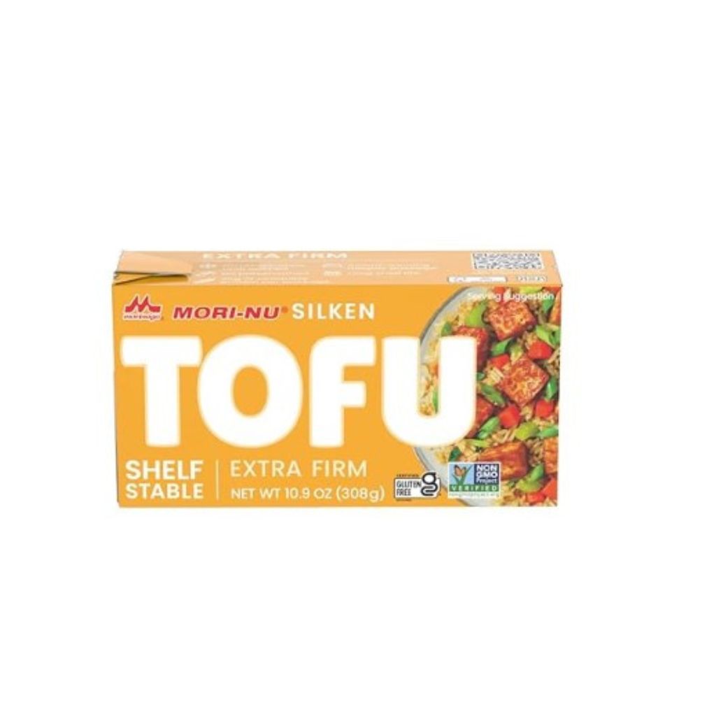 MORI-NU Silken Tofu Extra Firm 308g | Shelf Stable Japanese Style Tofu | Plant Based Protein | Vegan & Gluten Free