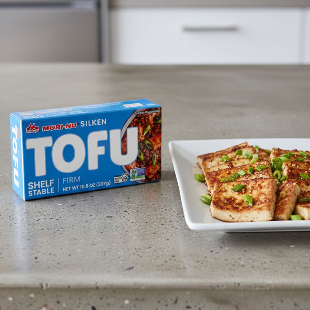 MORI-NU Silken Tofu Firm 307g | Shelf Stable Japanese Style Tofu | Vegan Plant-Based Protein | Gluten Free