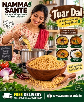 Tuar Dal, Toor Dal, Tur Dal, Arhar Dal, Pigeon Peas, Split Pigeon Peas