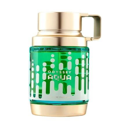Armaf Odyssey Aqua Eau De Parfum 100ml for Men Premium Fresh Aquatic Citrus Aromatic Woody Long Lasting Masculine Fragrance