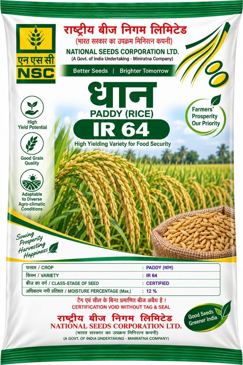 Paddy IR 64- 2 kg seeds