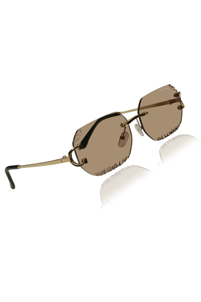 Jodykoes Legacy Series Unisex Metal Rimless Sunglasses - Sunglasses | Buy online on ZillyBuy