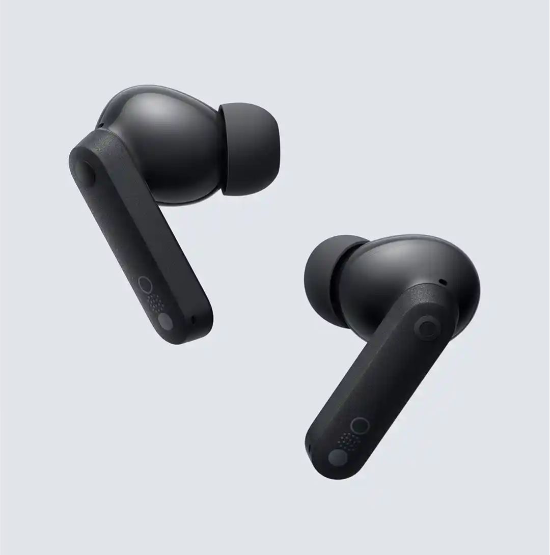Wireless Bluetooth Earbuds with Charging Case, 20 Hours Playtime, Deep Bass, IPX4 Sweat Resistant, Built-in Mic & Touch Control (Black)