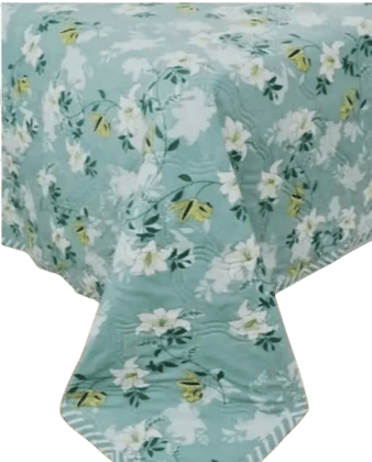 DHRUVINSRI Soft Cotton AC Comforter, Lightweight, Reversible , Floral Print, Size 215*190*48, best for all season Ac room , travel and domestic use-1 pc