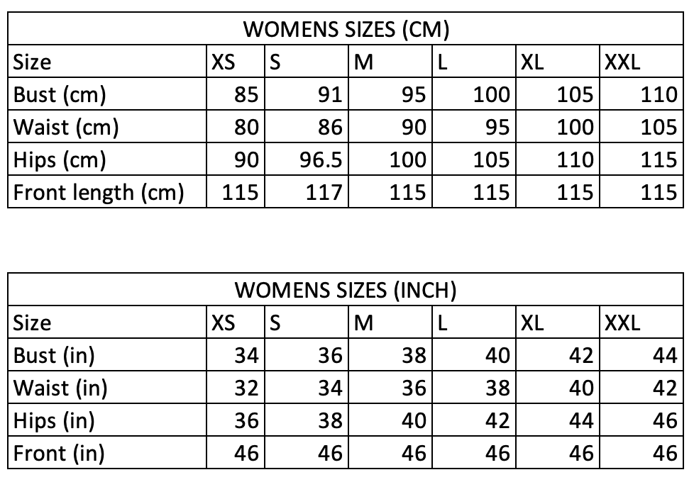 Size Guide