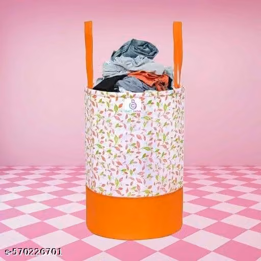 DHRUVINSRI Durable and Collapsible Laundry Storage Bag with Handles -1 piece  in One Pack