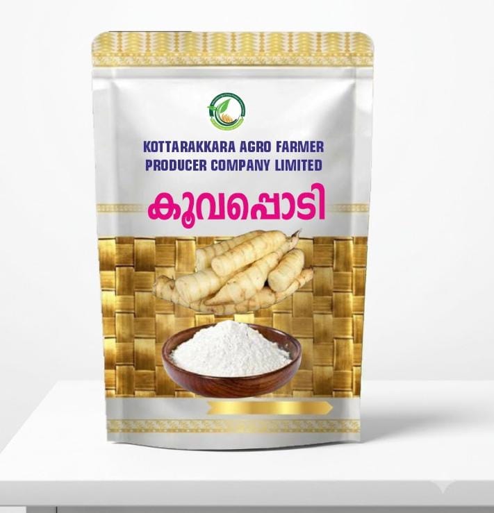 Kottarakkara Agro Farmer Producer Company Limited Arrowroot Powder (Koovappodi) - 250g