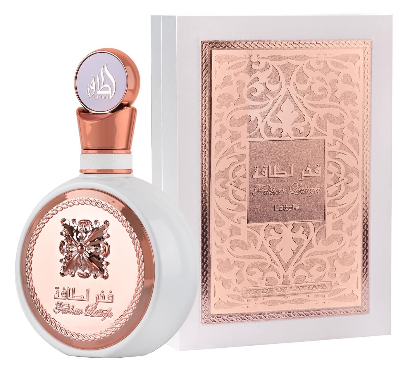 Lattafa Fakhar Eau De Parfum 100ml for Women Premium Floral Fruity Sweet Fresh Elegant Long Lasting Feminine Fragrance