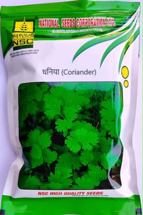 NSC CORIANDER VARIETY  PH - PANT HARITAMA HIGH QUALITY TL SEEDS 100 GMS POUCH