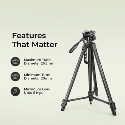 DIGITEK (DTR 550 LW) 67 Inch Foldable Tripod Stand