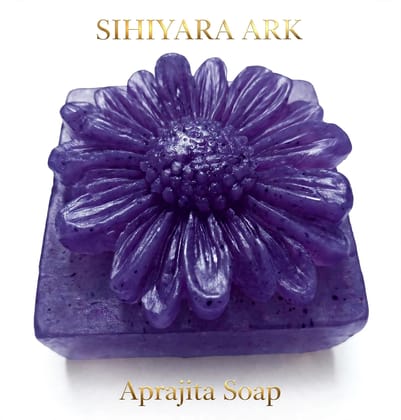 SAHS-APRAJITA BLUE FLOWER SOAP BY SIHIYARA ARK