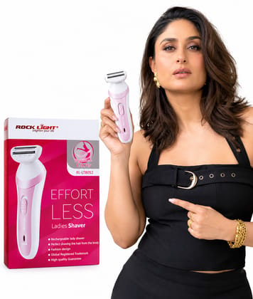 ROCK LIGHT Effortless Rechargeable Ladies Shaver RL-LT8052