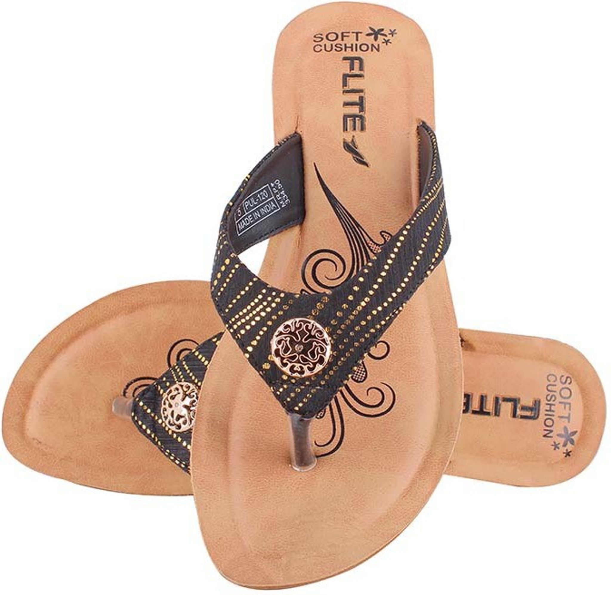 FLITE Women's PUL-120 flat slipper/sandal 