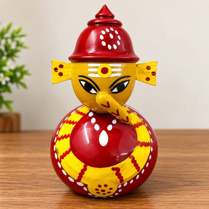 Etikoppaka Toys Lord Ganesha Wooden Figurine