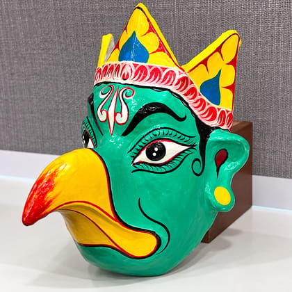 Majuli Mask of Assam Ramayana Jatayu Mask
