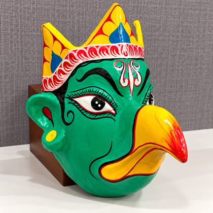 Majuli Mask of Assam Ramayana Jatayu Mask