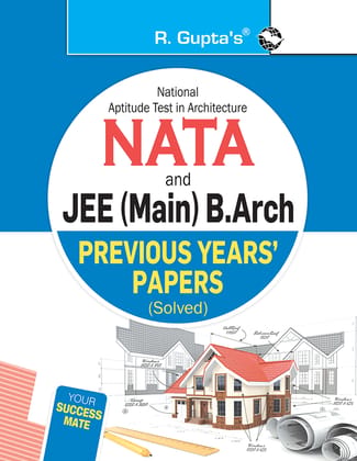 NATA & JEE (Main) B.Arch – Previous Years' Papers (Solved) (R-2228) NATA & JEE (Main) B.Arch – Previous Years' Papers (Solved) (R-2228)