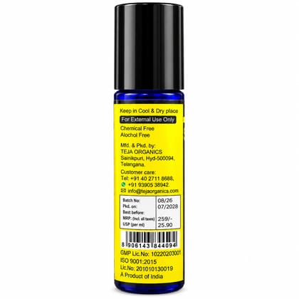 Breath Easy Roll-On | Natural Nasal Relief & Easy Breathing | Clears nasal congestion naturally