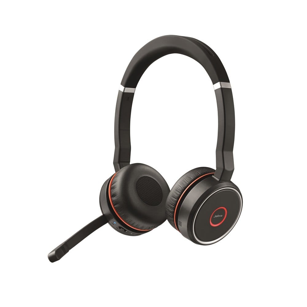Jabra Evolve 75 Link 370 Uc Bluetooth Wireless Office On ear Headset