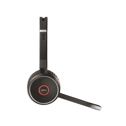 Jabra Evolve 75 Link 370 Uc Bluetooth Wireless Office On ear Headset