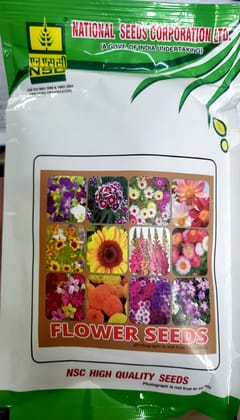 NSC Flower Seed Kit( Truthful Labelled (TL)Seed 1 packet 