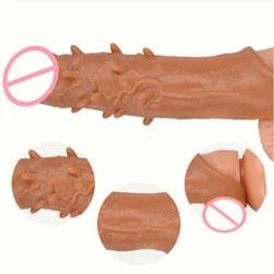 INFINITY LOVE 6 INCH DOTTED DRAGON CONDOM 