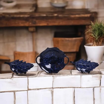 Midnight Sky Serving Platter Set