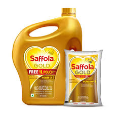 SAFFOLA GOLD 5L JAR +1LTR FREE