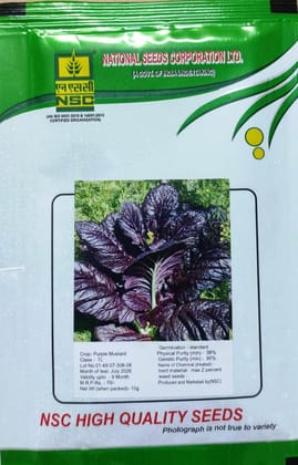 NSC PURPLE MUSTARD 10 GRAM  PACK