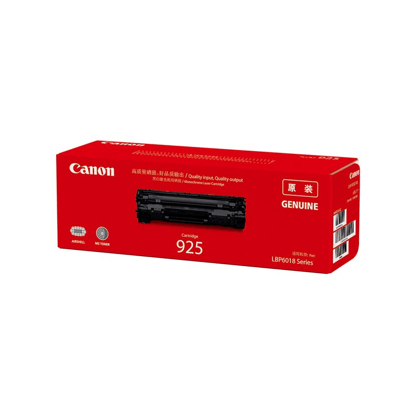 Canon CRG-925 Black Original Toner Cartridge for Canon LBP6018B, MF3010 .LBP6030w