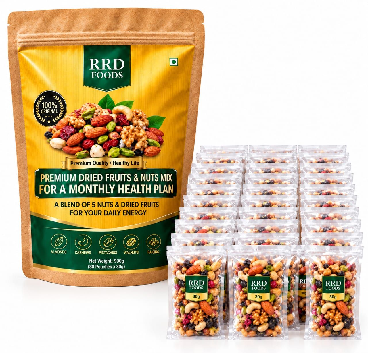 R R D FOODS DAILY 30DAYS PACK 