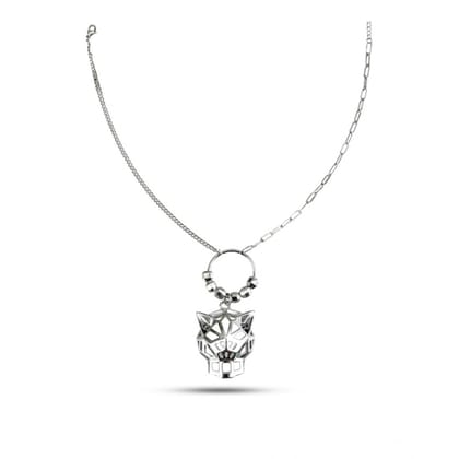 Generic Women's Stainless Steel Imported Gen-z Pendent Chain (Silver Plated)