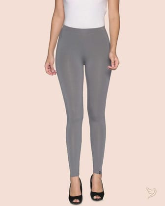 Viscose Ankle Legging - Steel Grey-S / Steel Grey