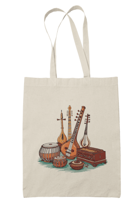 Prakrut India Canvas Tote Bag - Stylish Eco-Friendly Shoulder Bag with Top Zipper, Inner Pocket, for College & Daily Use,for Women & Girls Prakrut India Canvas Tote Bag - Stylish Eco-Friendly Shoulder Bag with Top Zipper, Inner Pocket, for College & Daily Use,for Women & Girls