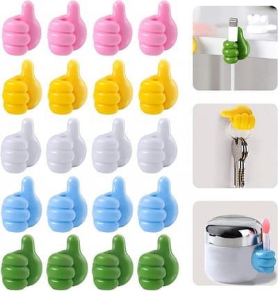 THUMB CABLE ORGANIZER HOOK (PACK OF 10)