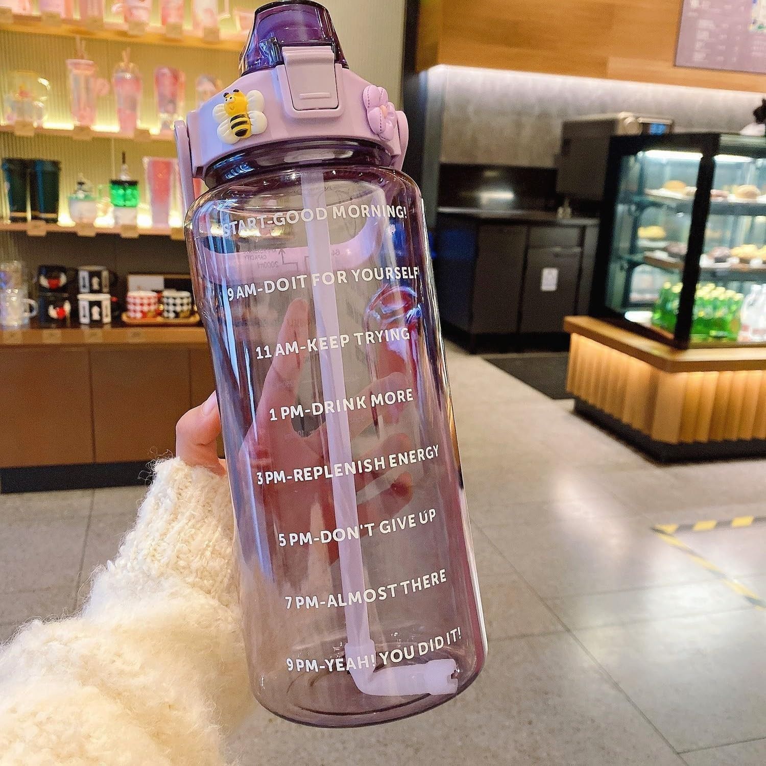 2L TRANSPARENT WATER BOTTLE (SINGAL) pack of 10