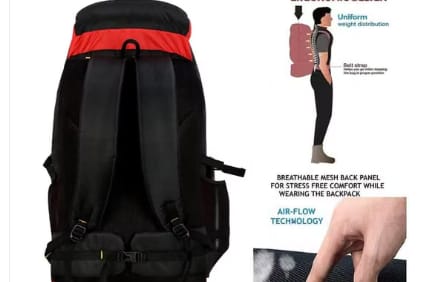 WATERPROOF TREKKING BAG HIKKING BACKPACK FOR TRAVEL & OUTDOOR Rucksack - 60 L
