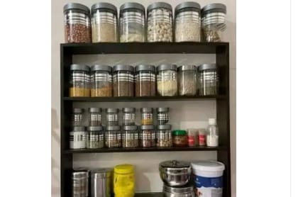 Space rack kitchen rack fiber kitchen Quality product size 24 inch square kitchen rack