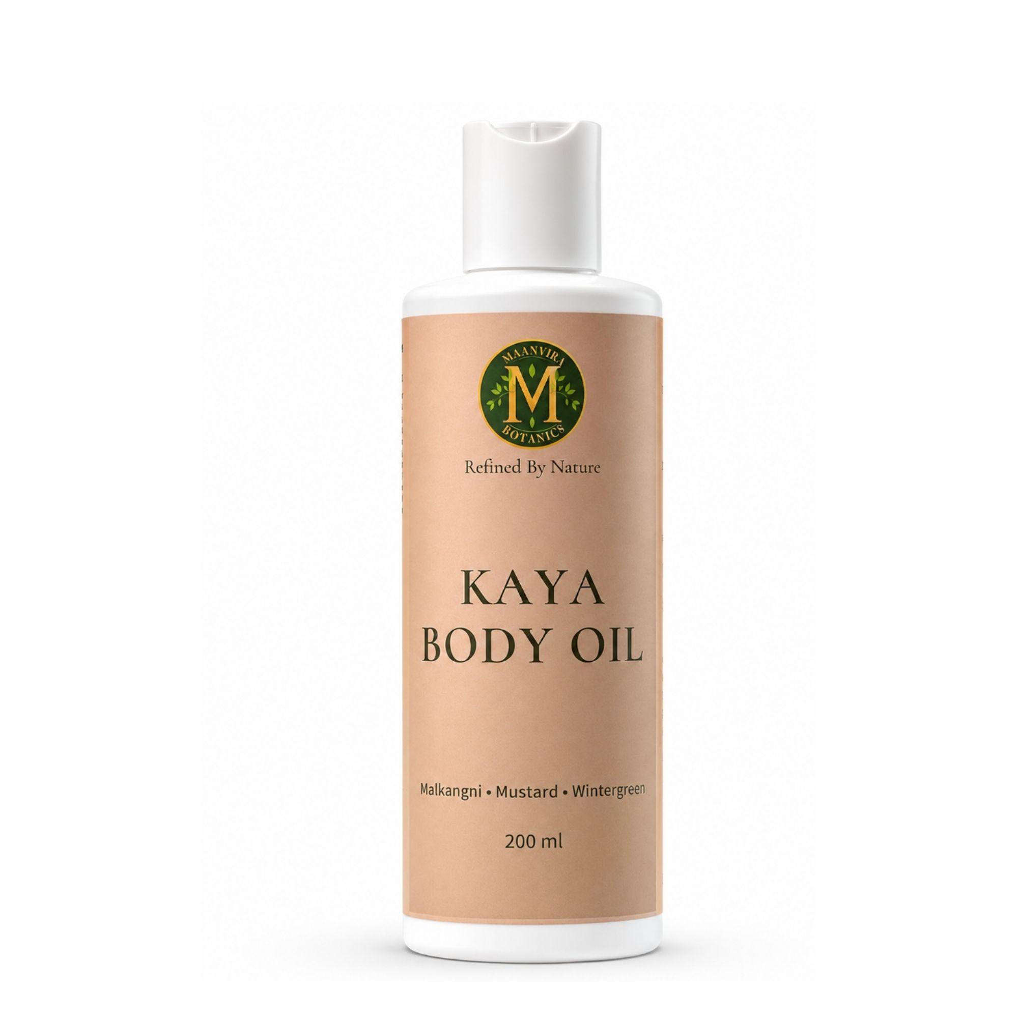 Ayurvedic Warm Body Massage Oil (Malkangni, Mustard, Wintergreen) - 200ML