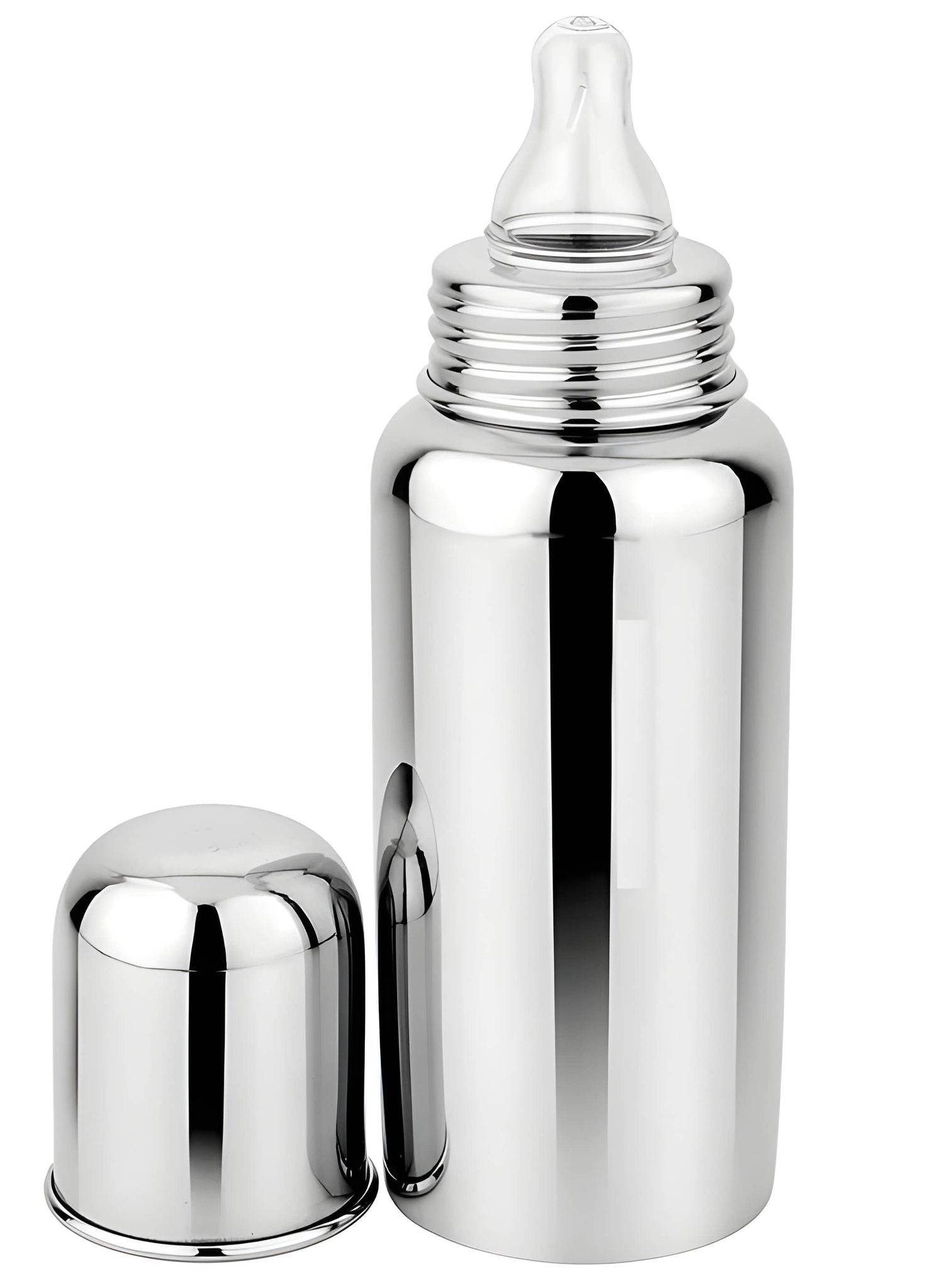Heavy Duty Stainless Steel Baby Milk Feeding Bottle | Reusable Baby Feeding Bottle for Infants | Durable & Easy-to-Clean Milk Bottle for Baby Feeding (Original)
