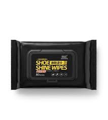 Shoe Shine Wipes & Cleaning Wipes (80 Sheets Pack) | Instant Sneaker & Leather Cleaner, No Water Needed